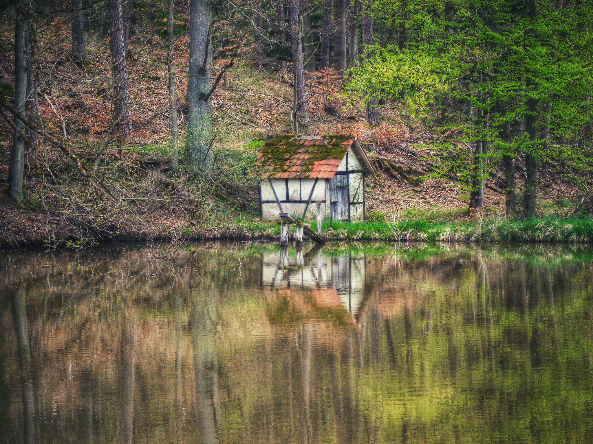 Das Häuschen am See bei Lonnerstadt